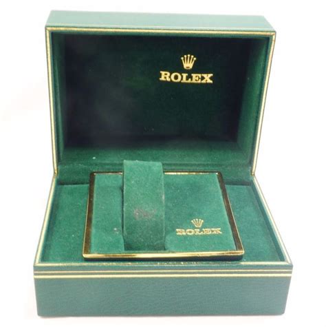 rolex green box price|original Rolex box for sale.